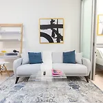 317-4a New Modern 1br W&d Walk To Park Apartment *