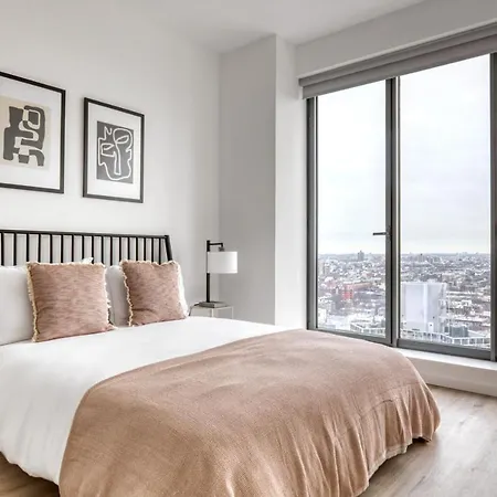 Apartment Clinton Hill 1br W Wd Gym Pool Nr Bam Nyc-973 *