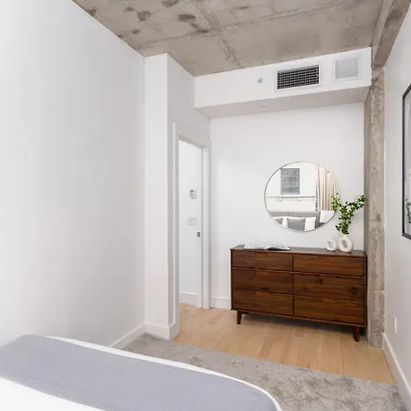 Stylish Penthouse With Ceiling To Floor Windows Apartment *