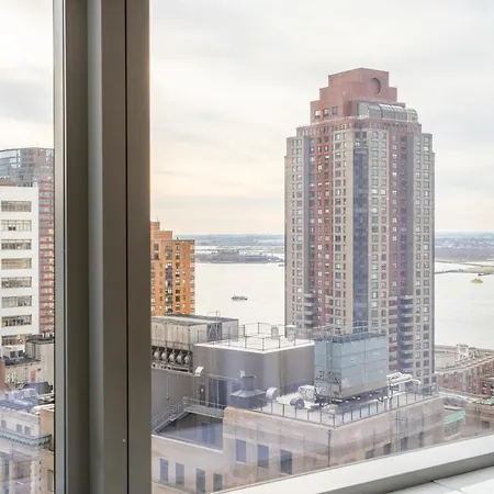 Financial District 1br W Wd Gym Elevator Nyc-1361 *