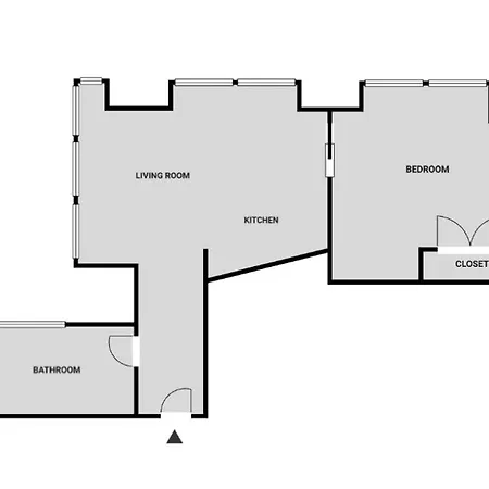 Financial District 1br W Wd Gym Elevator Nyc-1361 New York