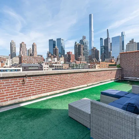 Monthly Nyc Rentals- 1 Bedroom Unit With Private Roof Apartment New York