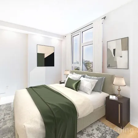 Luxury 2-bedrooms Unit With Elevator, Balcony Apartment New York