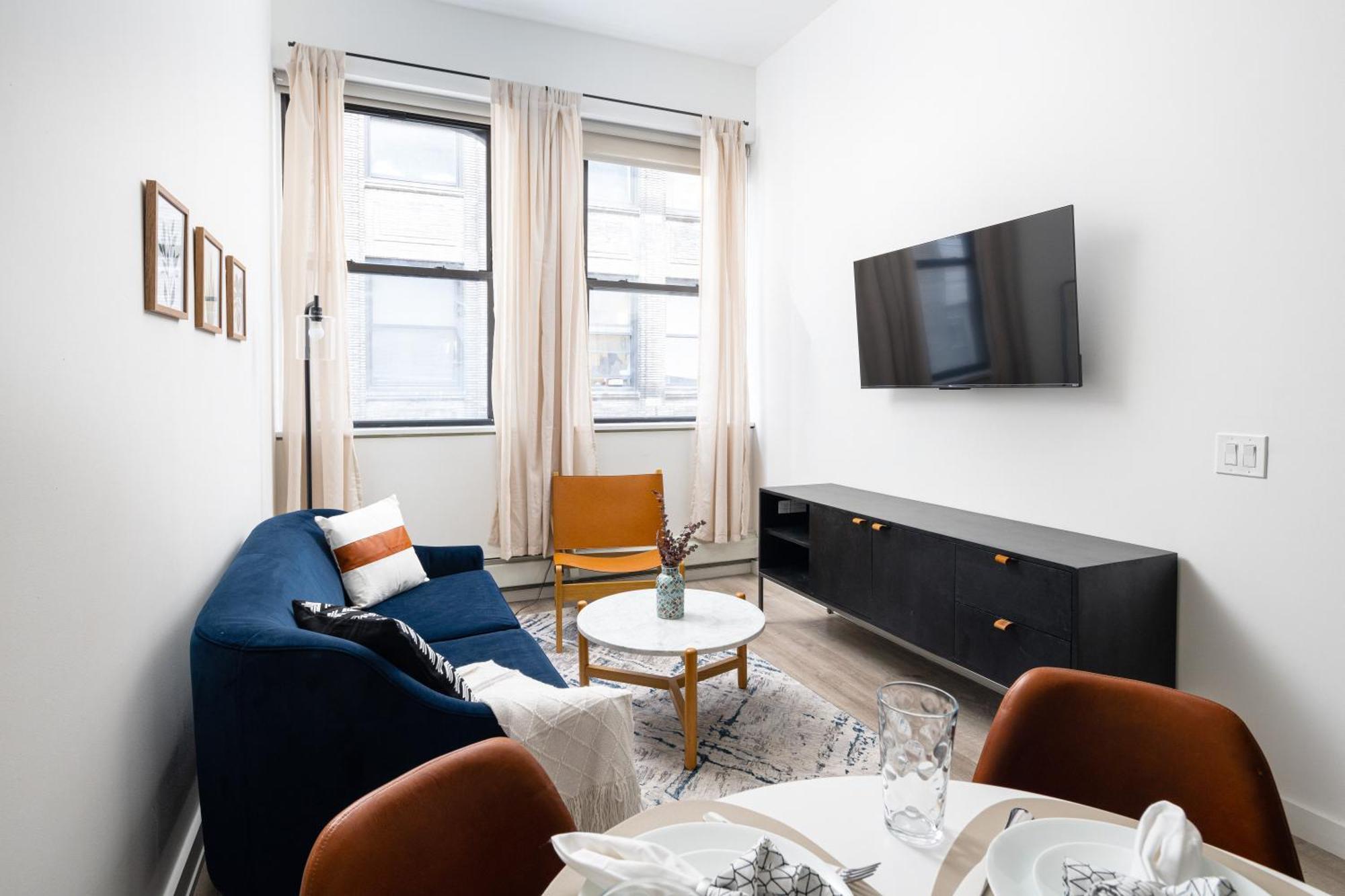 Apartment Spacious Luxury 2bd Downtown Gym W/d Doorman New York