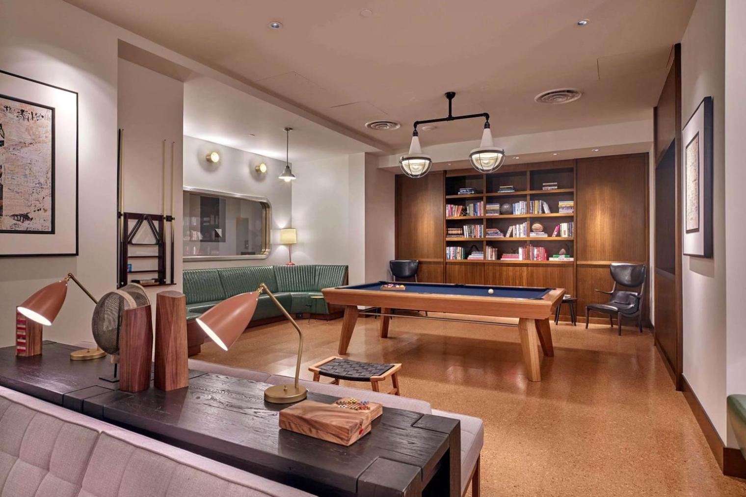 Blueground Hudson Yards Gym Rock Arcade Nyc-1453 Apartment *