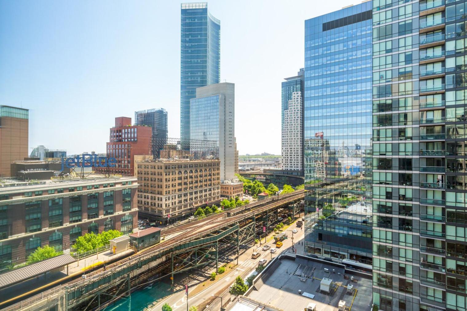 Appartement Lic 2br W Gym Dm Elevator Private Balcony Nyc-769 *