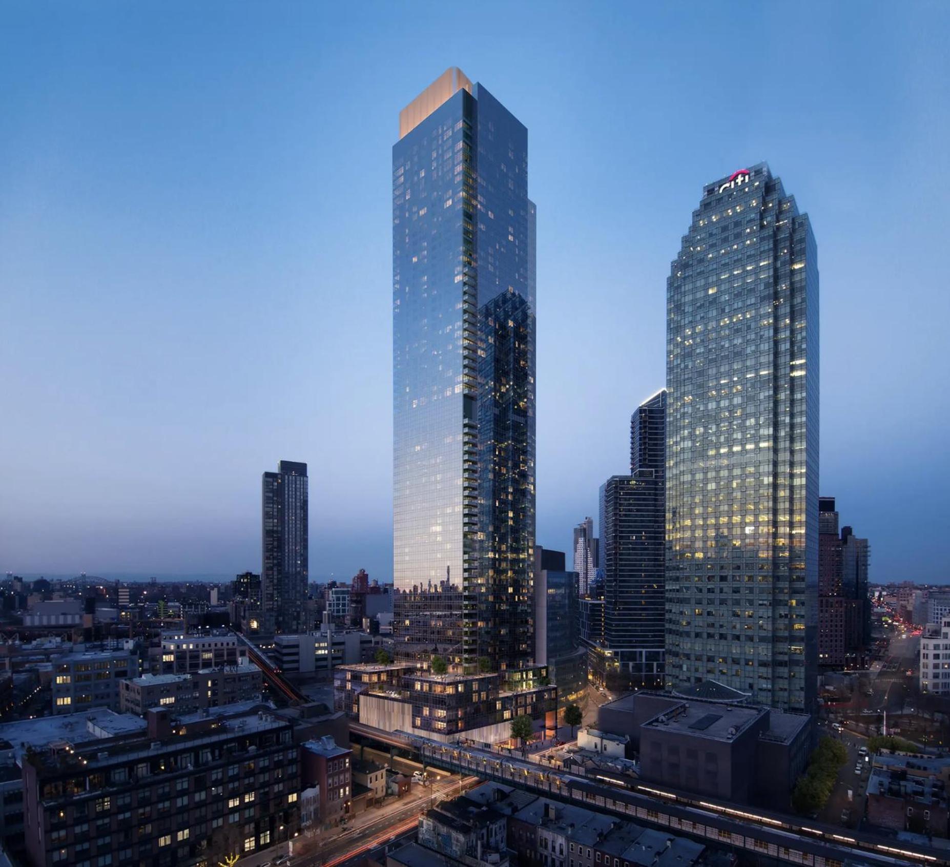 Beautiful Luxury Fantastic Manhattan Skyline View One Bedroom * New York