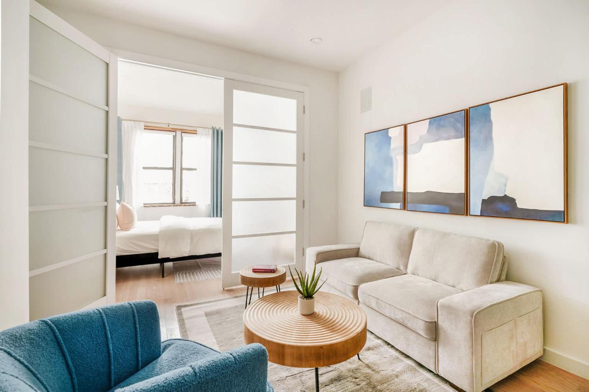 317-1b Sleek Modern 1br Union Square Wd In Unit * New York