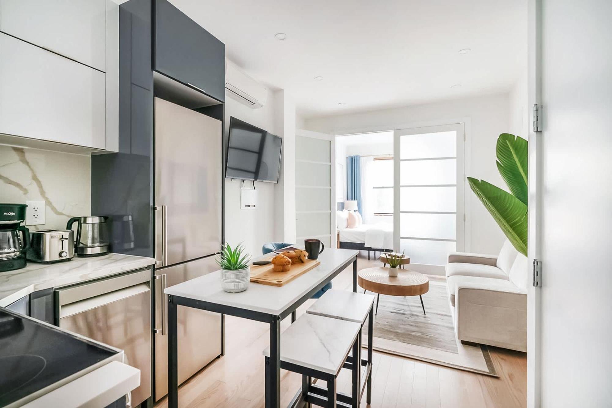 317-1b Sleek Modern 1br Union Square Wd In Unit * New York