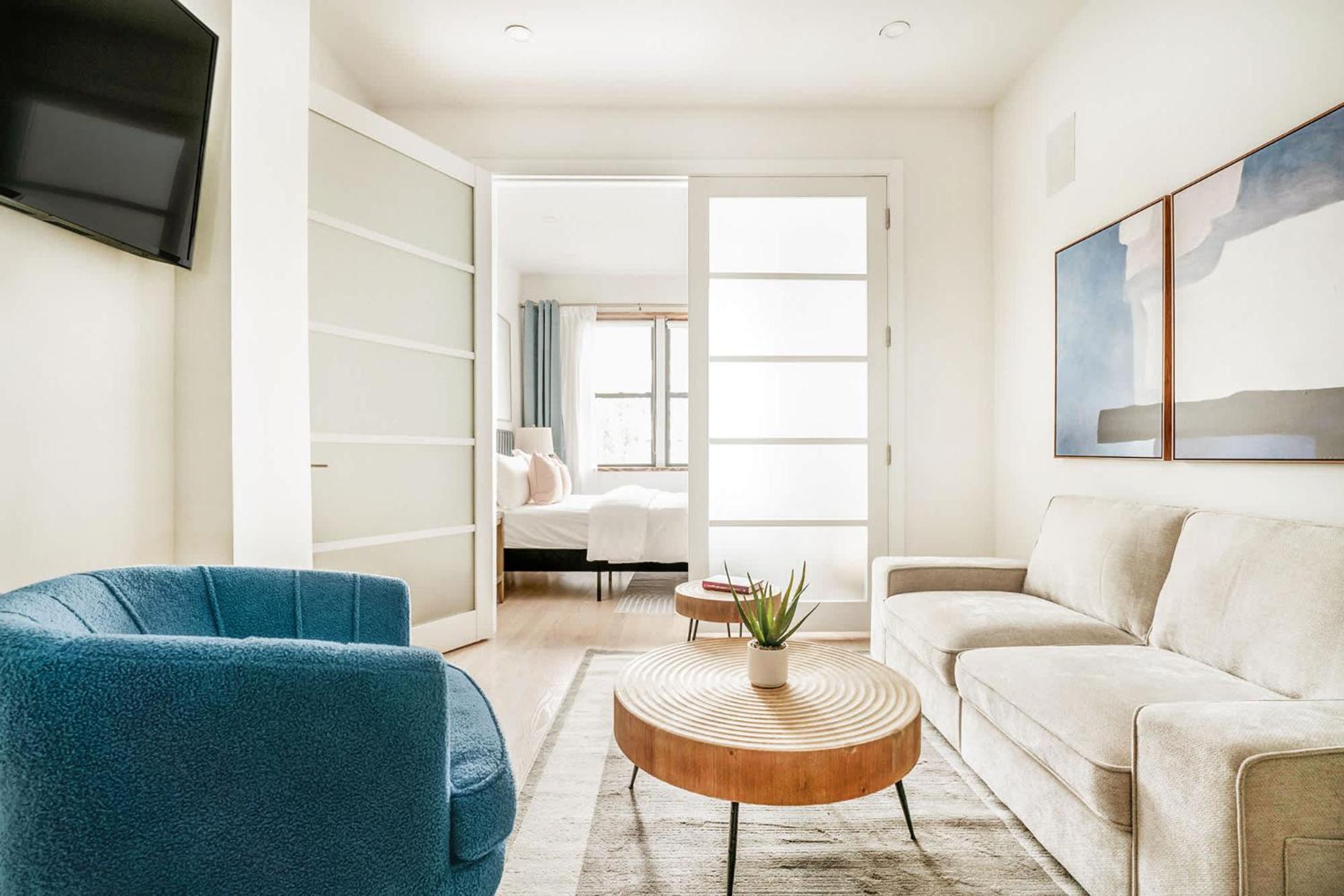 317-1b Sleek Modern 1br Union Square Wd In Unit