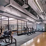 Blueground Hudson Yards Gym Rock Arcade Nyc-1453 Apartment *