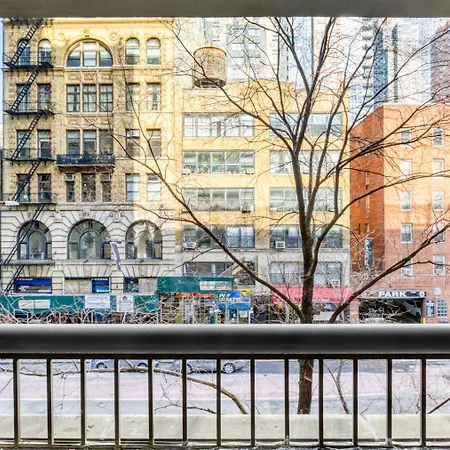 Chelsea 2br W Balcony Elevator Nr Train Nyc-693 Apartment