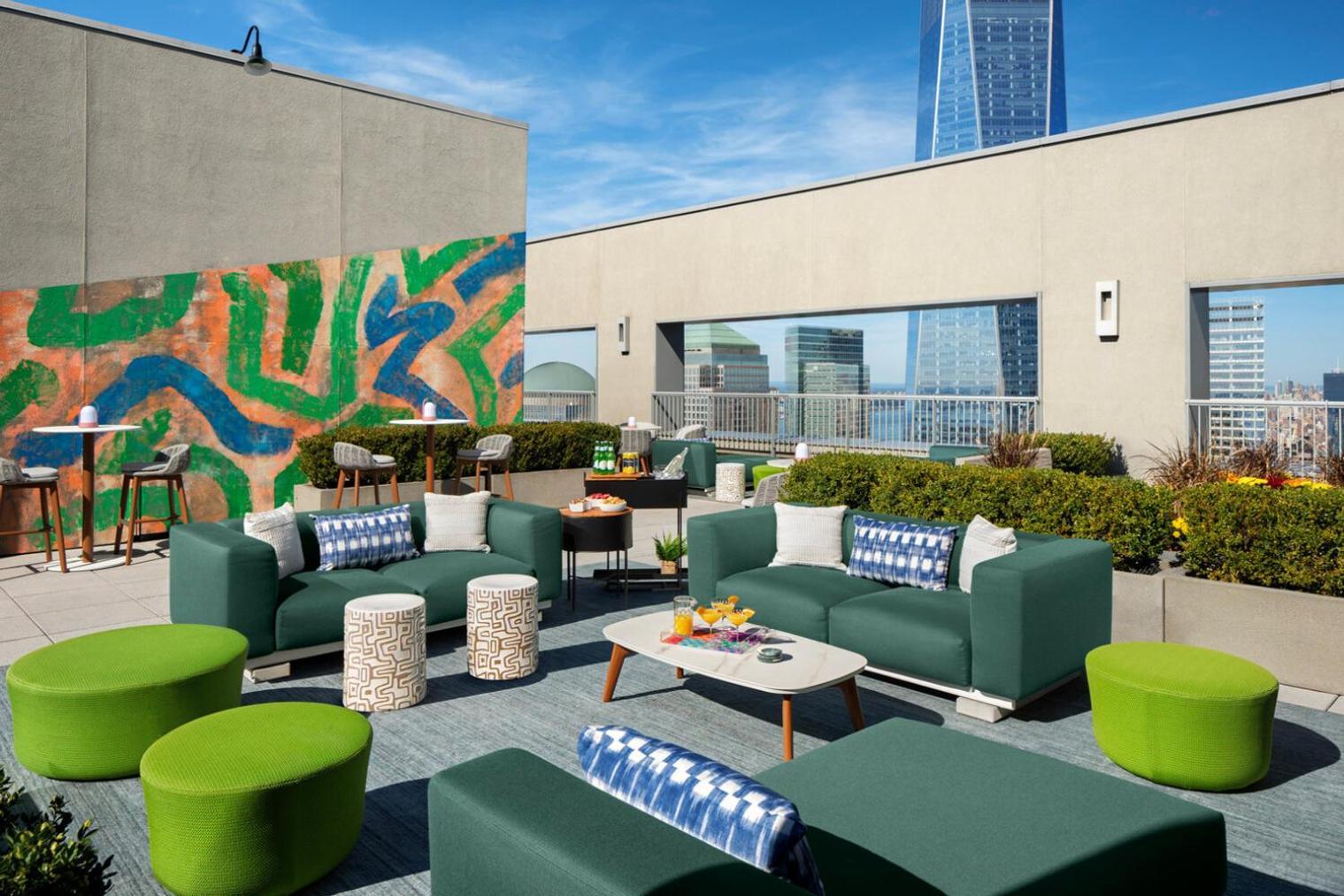 Financial District 1br W Wd Gym Elevator Nyc-1369 *