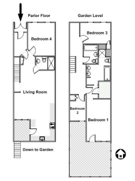 Séjour chez l'habitant 2 Bedrooms With A Private Bathroom In Lovely