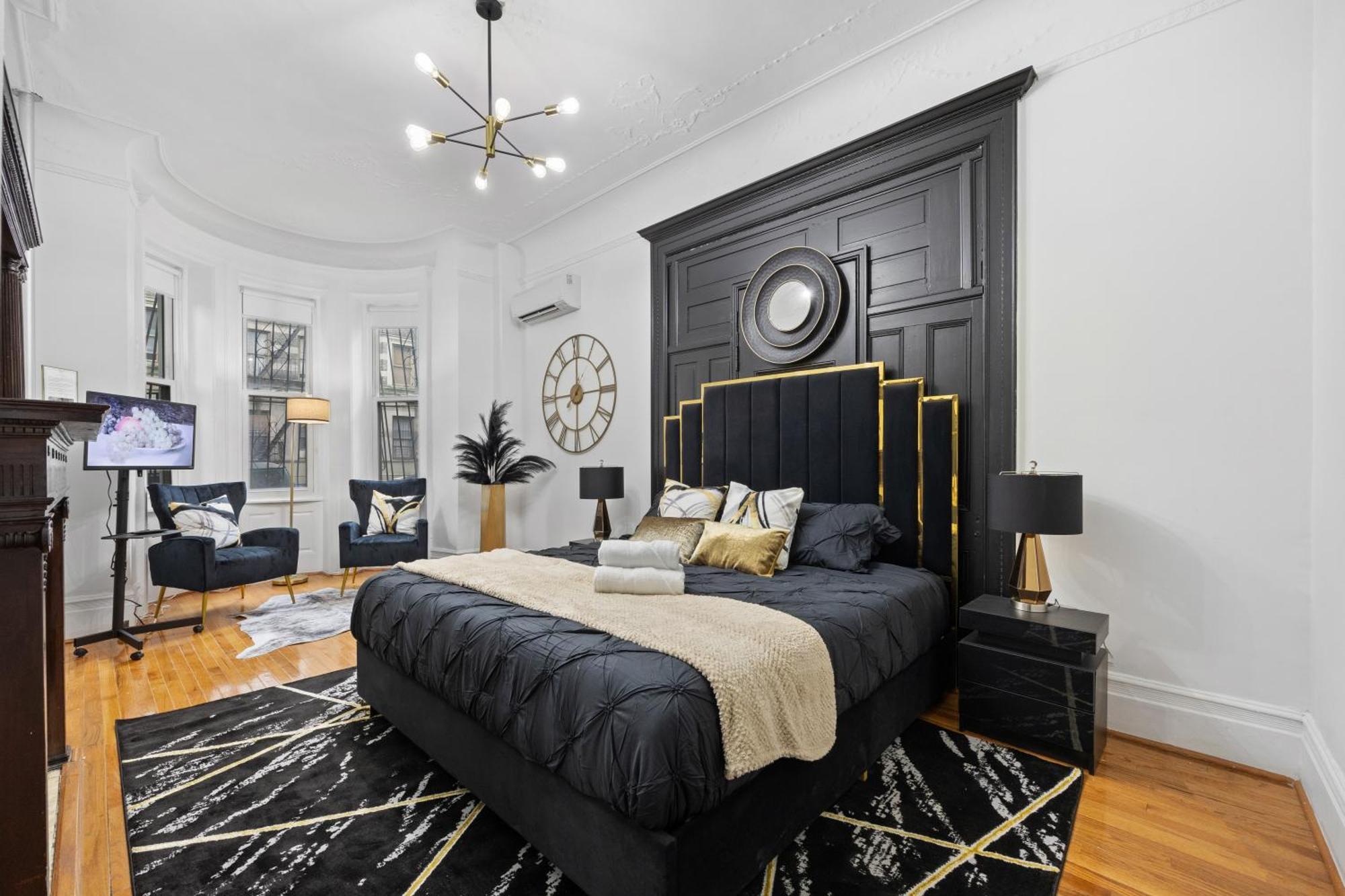 Appartement 1 Min To Subway, King Bed Luxurious Airy Space Patio At 