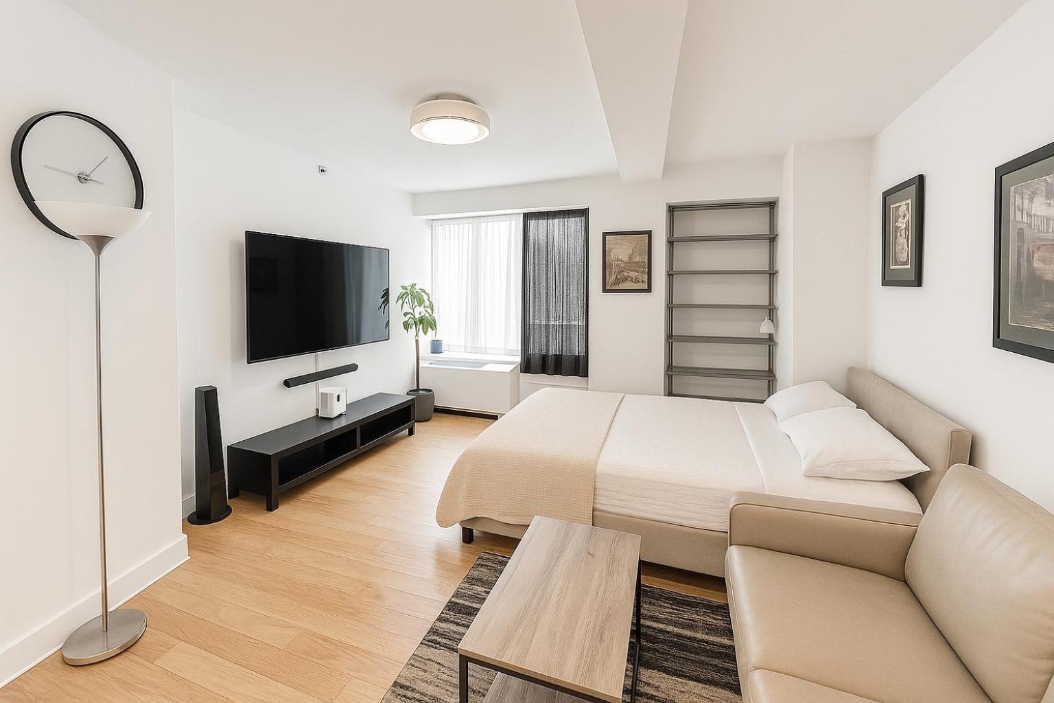 Apartment Modern With Private Bathroom And Kitchen New York