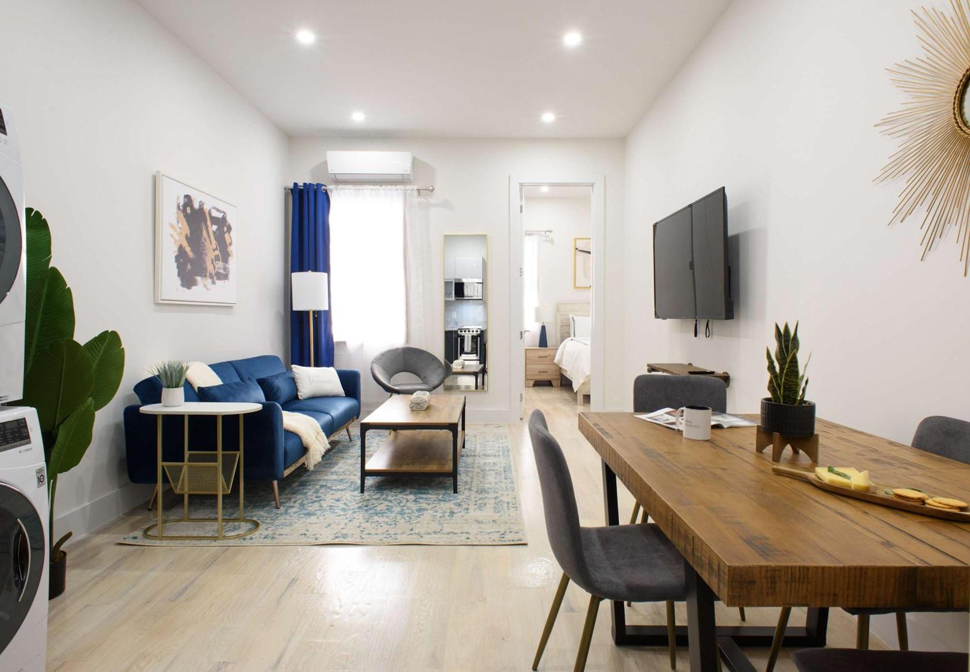 78-1a New Modern 1br W&d Walk To Park Apartment New York