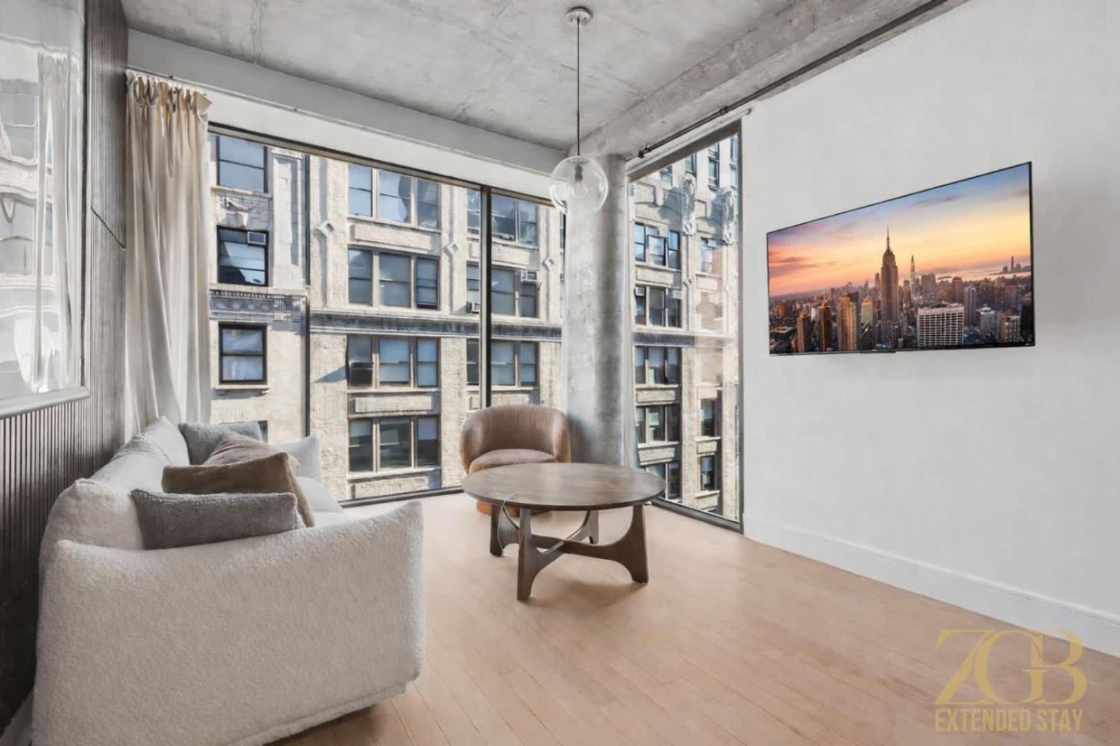 Modern 2br Penthouse In Chelsea With Washer And Dryer And Elevator
