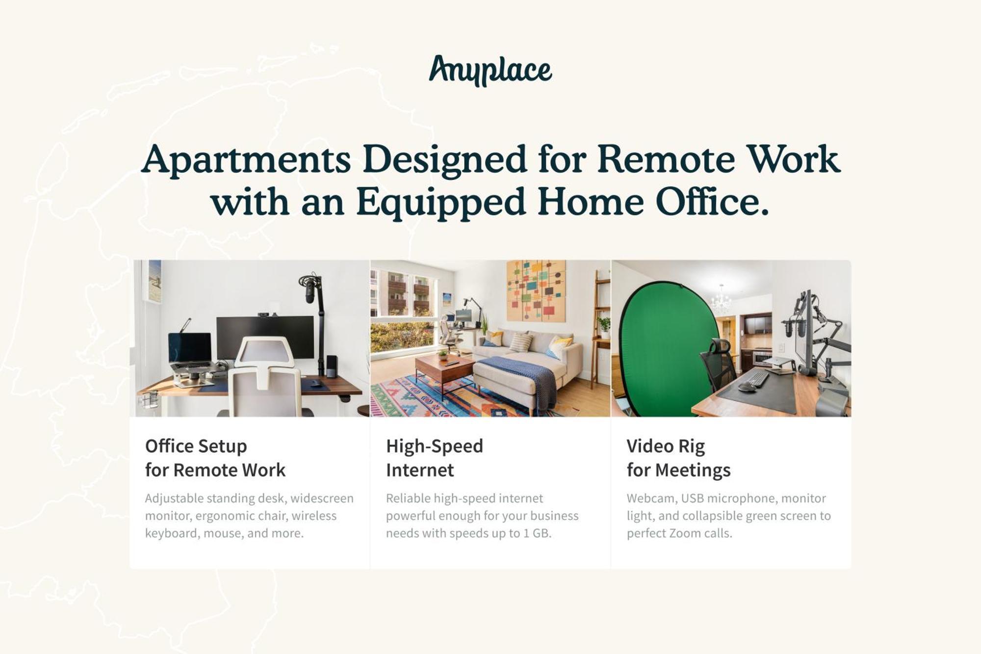Fidi W Work Setup By Anyplace - 11653 New York