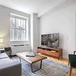 Fidi 1Br W Residents Bar Golf Simulator Gym Nyc-270