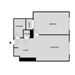 Apartment Uws 1br W Gym Doorman Nr Park Nyc-1100 New York