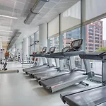 Apartment Midtown West 1br W Gym Wd Doorman Nr Hudson Nyc-1102 New York