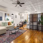 Manhattan Loft Bliss, Bright & Rustic Charm