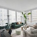 Modern 2Br Apartment In Financial District - Full Kitchen