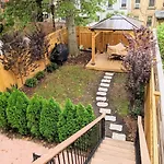 Luxury Duplex In 1880s Brownstone W Private Garden Apartment *