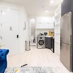 317-4c New Modern 1br W&d Walk To Park Apartment *