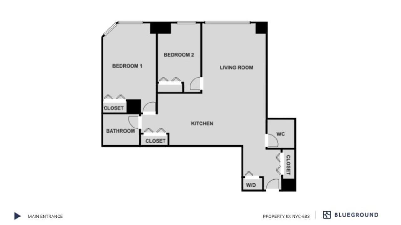 Apartment Ues 2br W Elevator Doorman Gym Nr The Met Nyc-683 New York