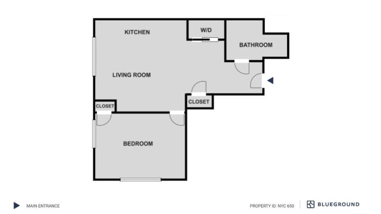 Amazing Midtown W 1br W Gym Nr Times Sq Nyc-650 * New York