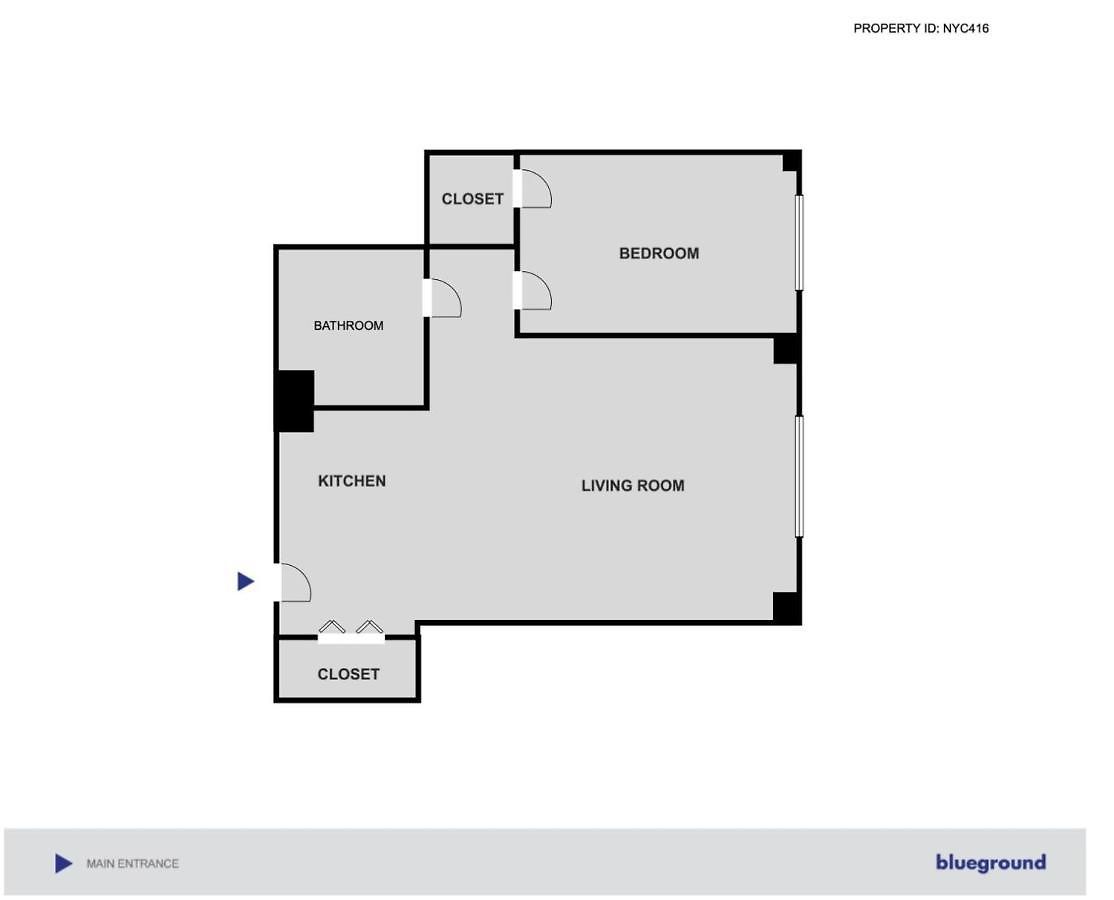 Apartment Uws 1br W Doorman Elevator Nr Park Nyc-416
