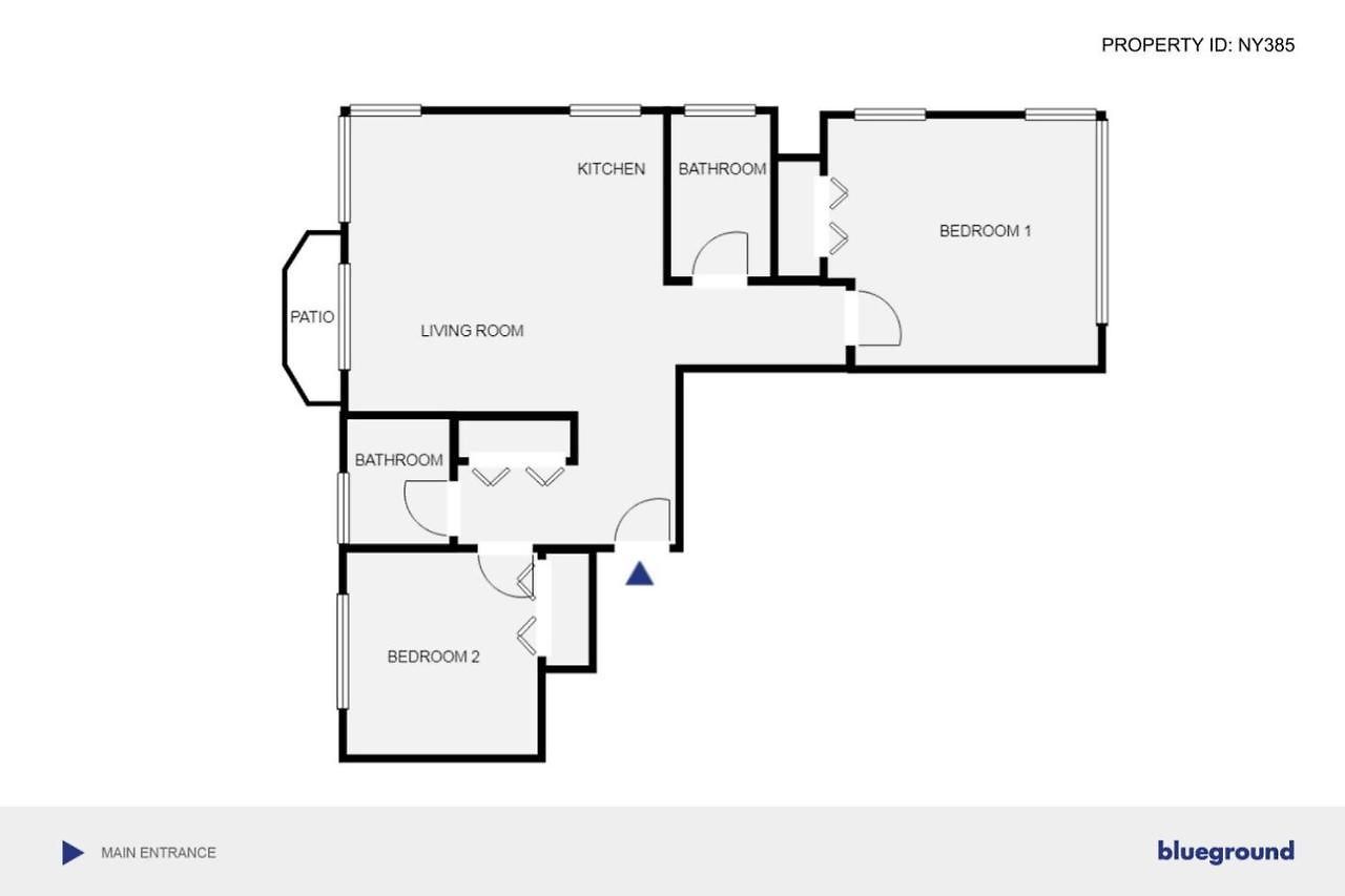 Apartment Midtown 2br W Pool Gym Roof Nr Subway Nyc-385