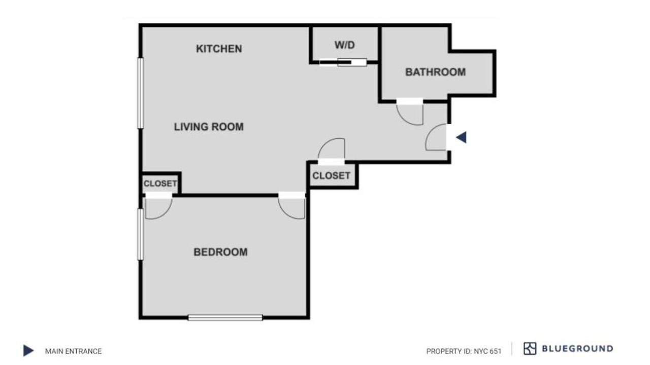 Gorgeous Midtown W 1br W Gym Nr Times Sq Nyc-651 Apartment New York