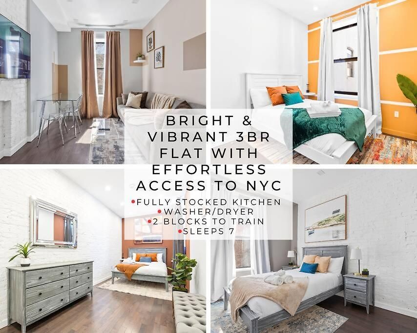 Swj 3rd - Sleeps 7,close To Lga,times Sq In 25 Min *