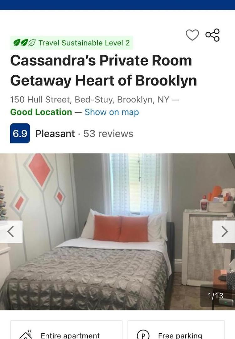 Cassandra's Private Getaway Heart Of Brooklyn