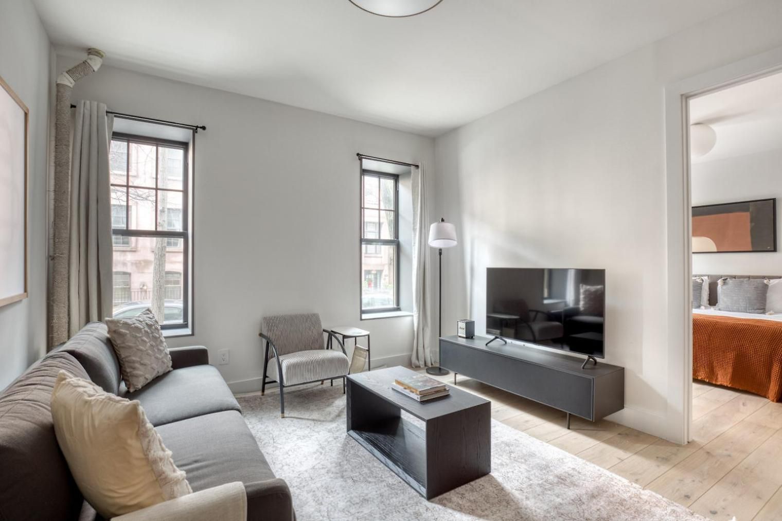 Apartment Brooklyn Heights 2br W Elevator Wd Nyc-1066 *