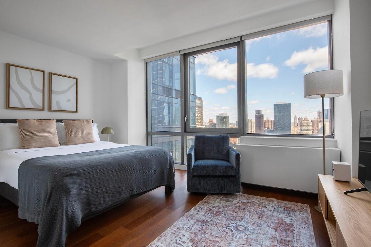 Blueground Hudson Yards Gym Rooftop Lounge Nyc-1454 *