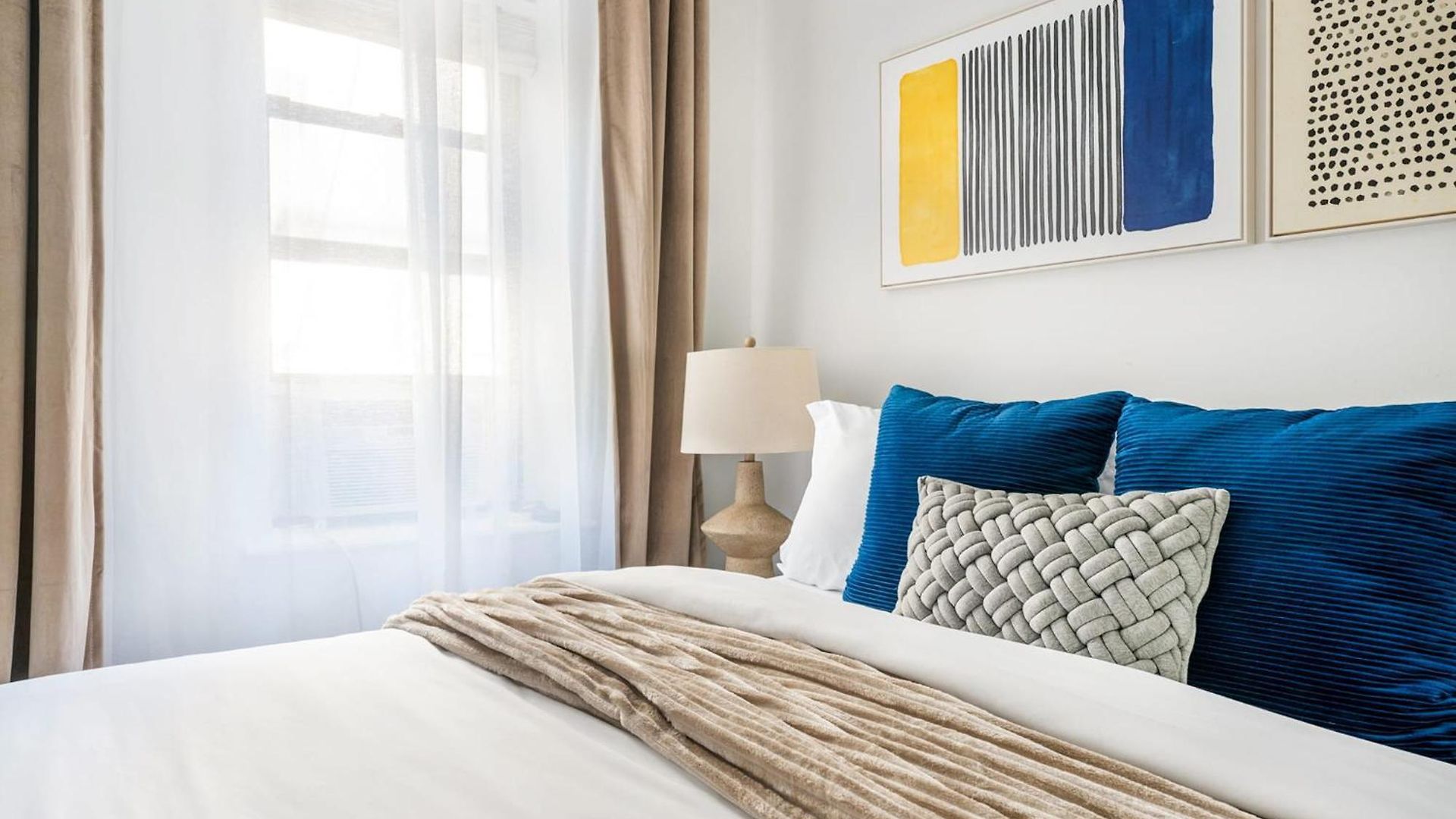 350-1a Gramercy New 1br Sleeps4 Newly Furnished Apartment *