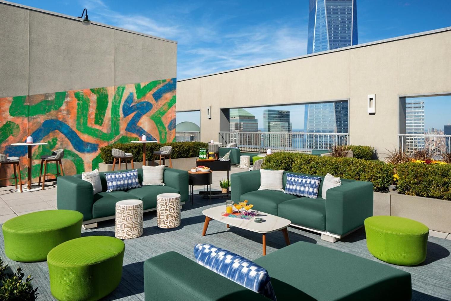 Financial District 1br W Wd Gym Elevator Nyc-1360 * New York