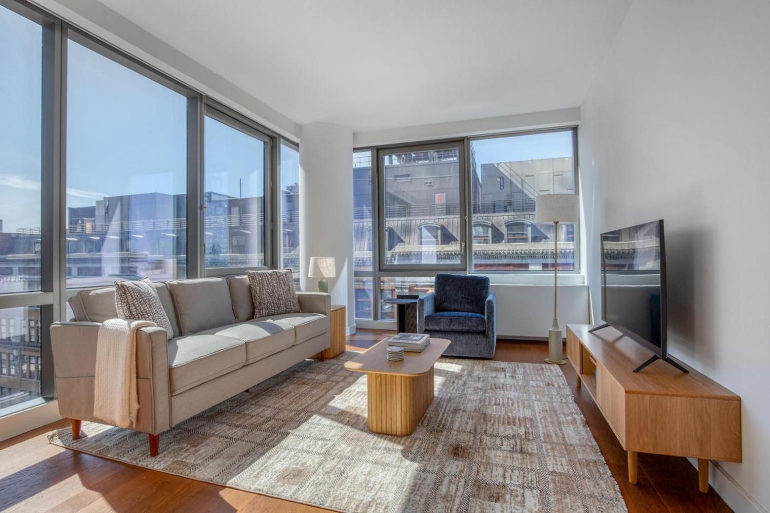 Apartment Blueground Hudson Yards Gym Rock Arcade Nyc-1453