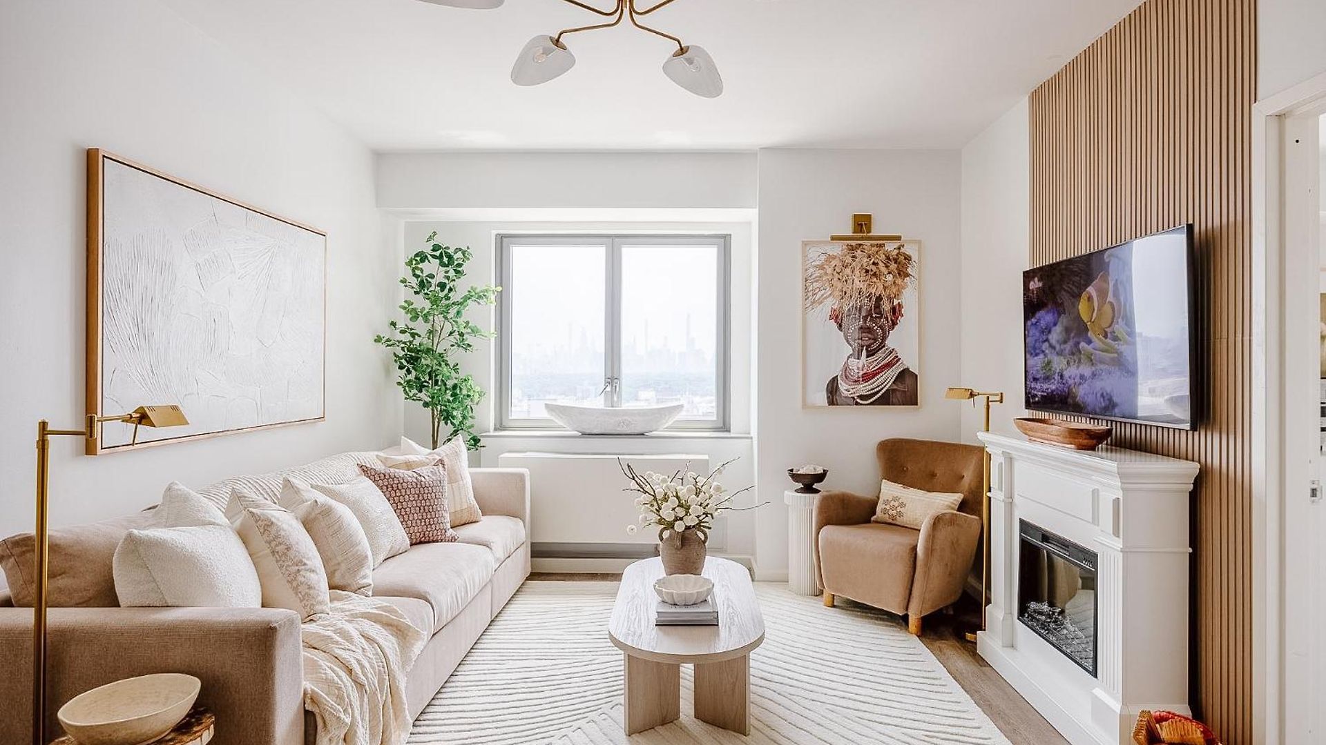Skyline Spectacle Modern Designer Studio With Panoramic Nyc Views Apartment