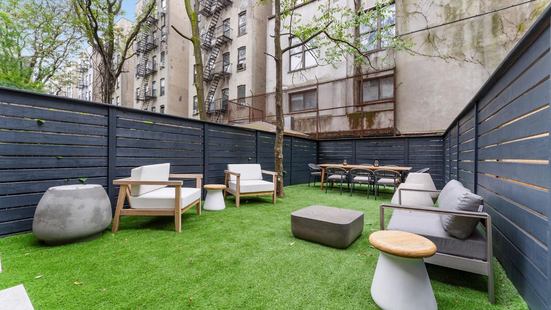 Apartment Luxurious Harlem With Modern Amenities, Outdoor Patio! New York