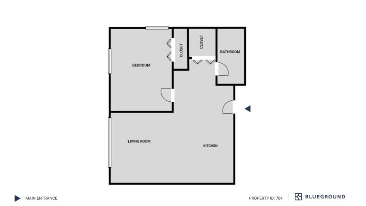 Chelsea 1br W Doorman Gym Nr High Line Nyc-704