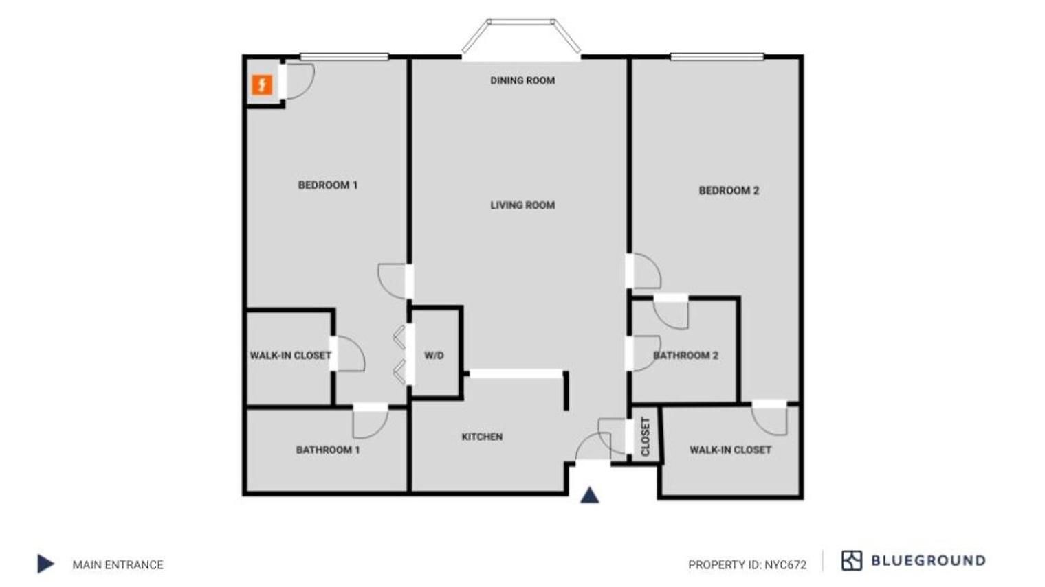 Jersey 2br W Wd Gym Elevator Nr Path Nyc-672 * New York