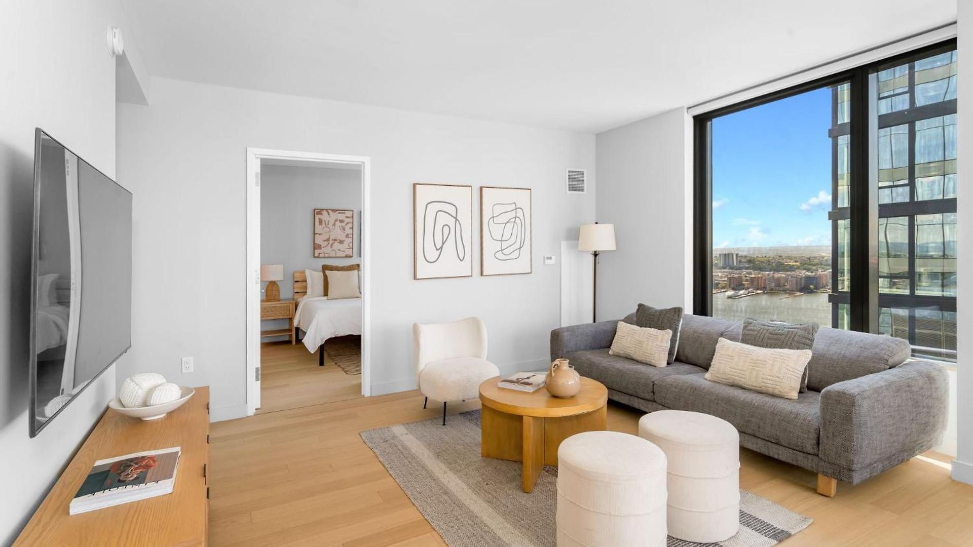 Modern Stylish 2br 2ba In Hudson Yard Apartment *