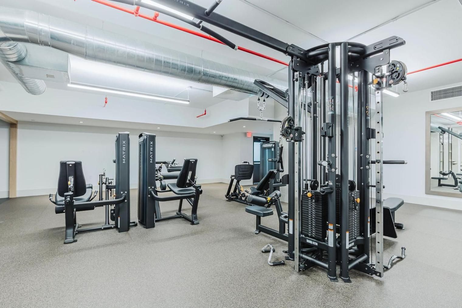 Blueground Jersey Rooftop Gym Lounge Nyc-1578 New York
