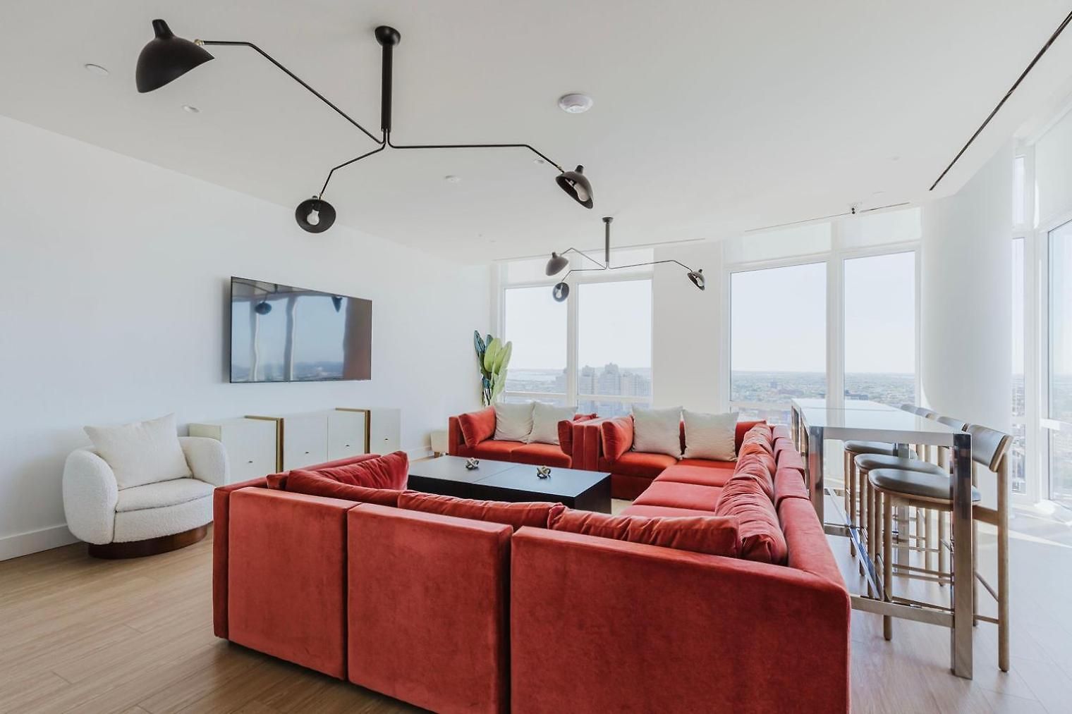 Apartment Blueground Jersey Rooftop Gym Lounge Nyc-1578