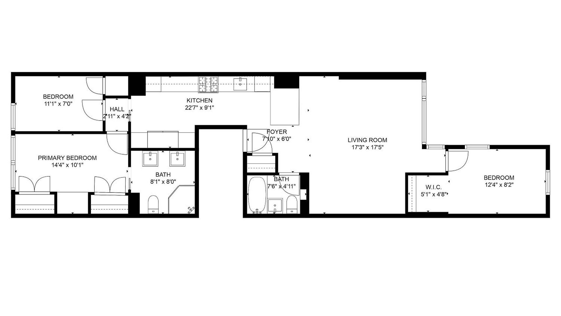 Designer In Diplomat District Apartment New York